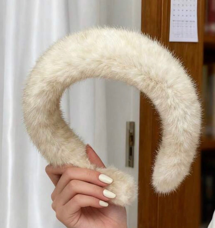 Cerchietto simil visone