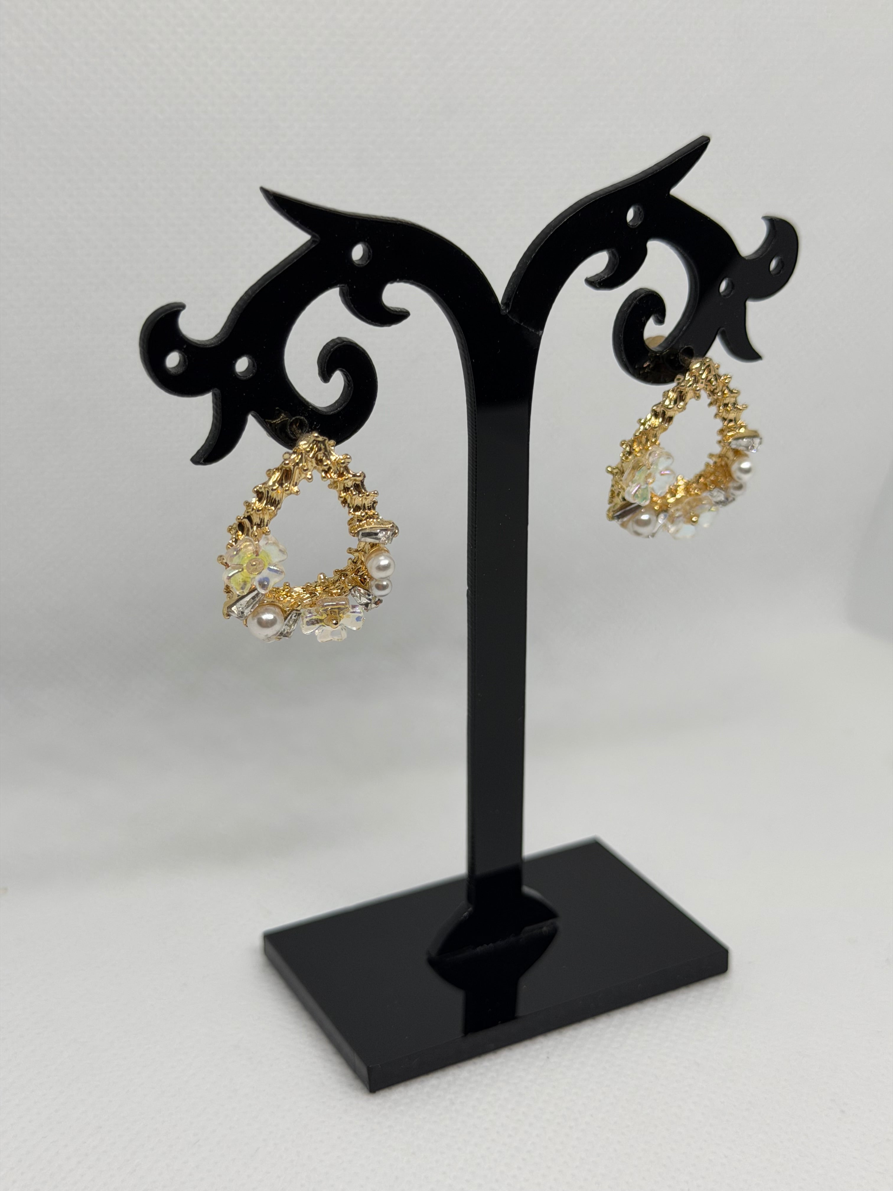 Orecchini gold eleganti