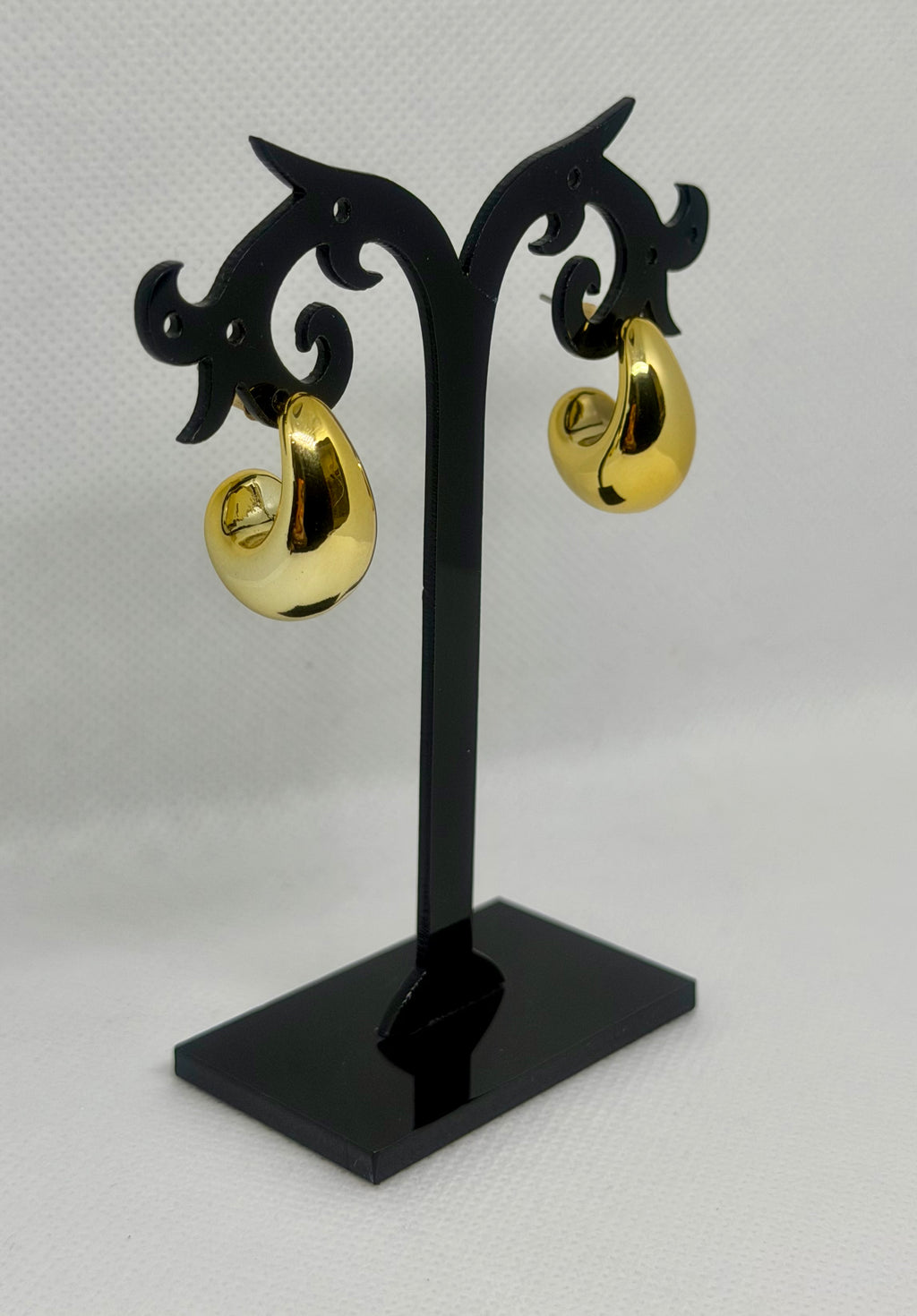 Orecchini goccia curva