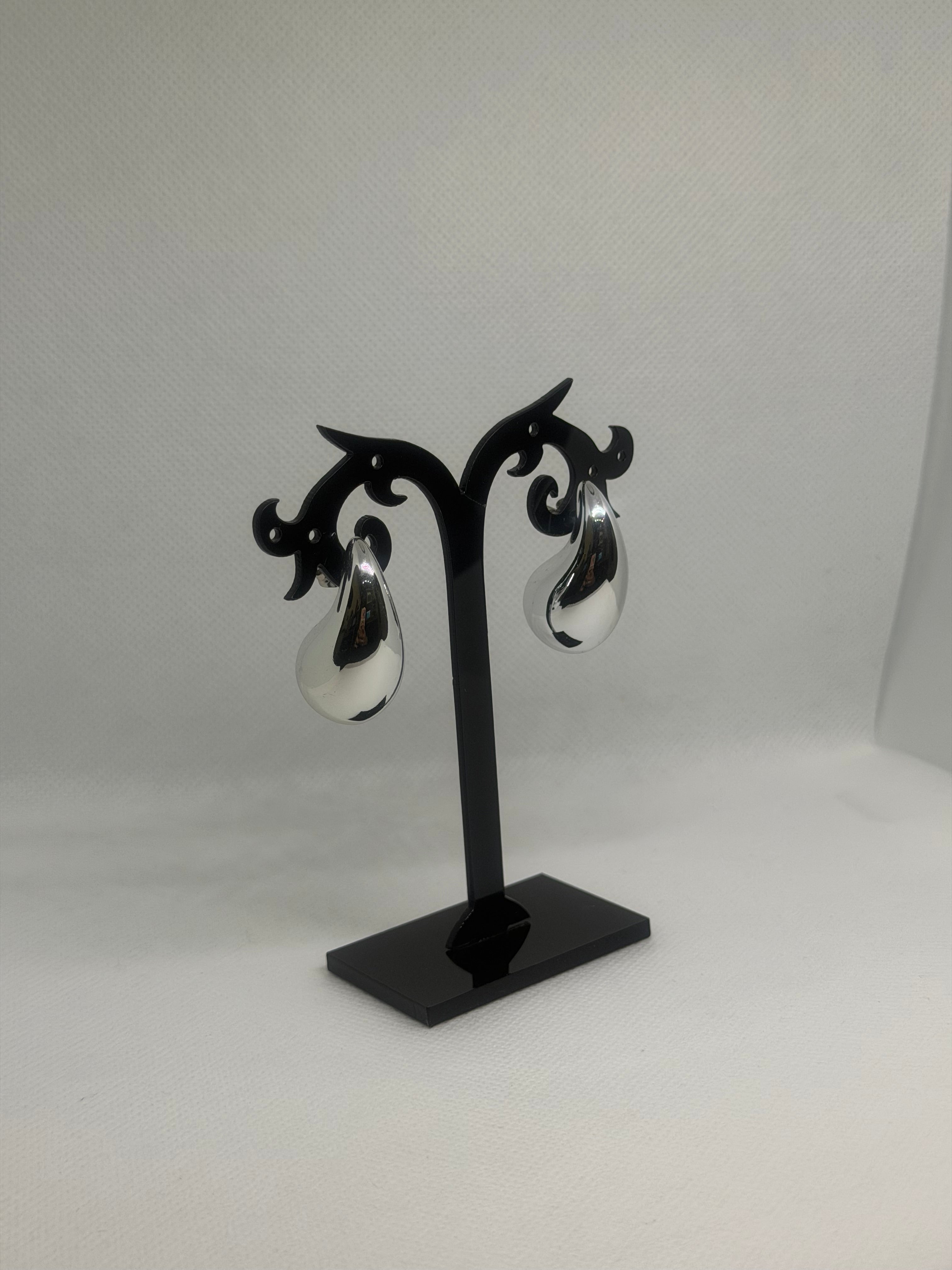 Orecchini giaccia silver grande