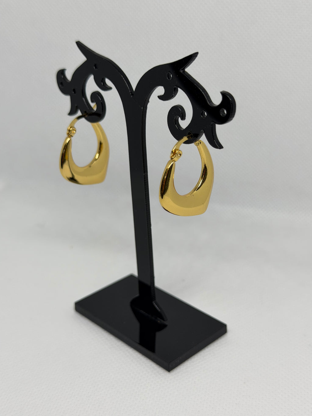 Orecchini gancio gold