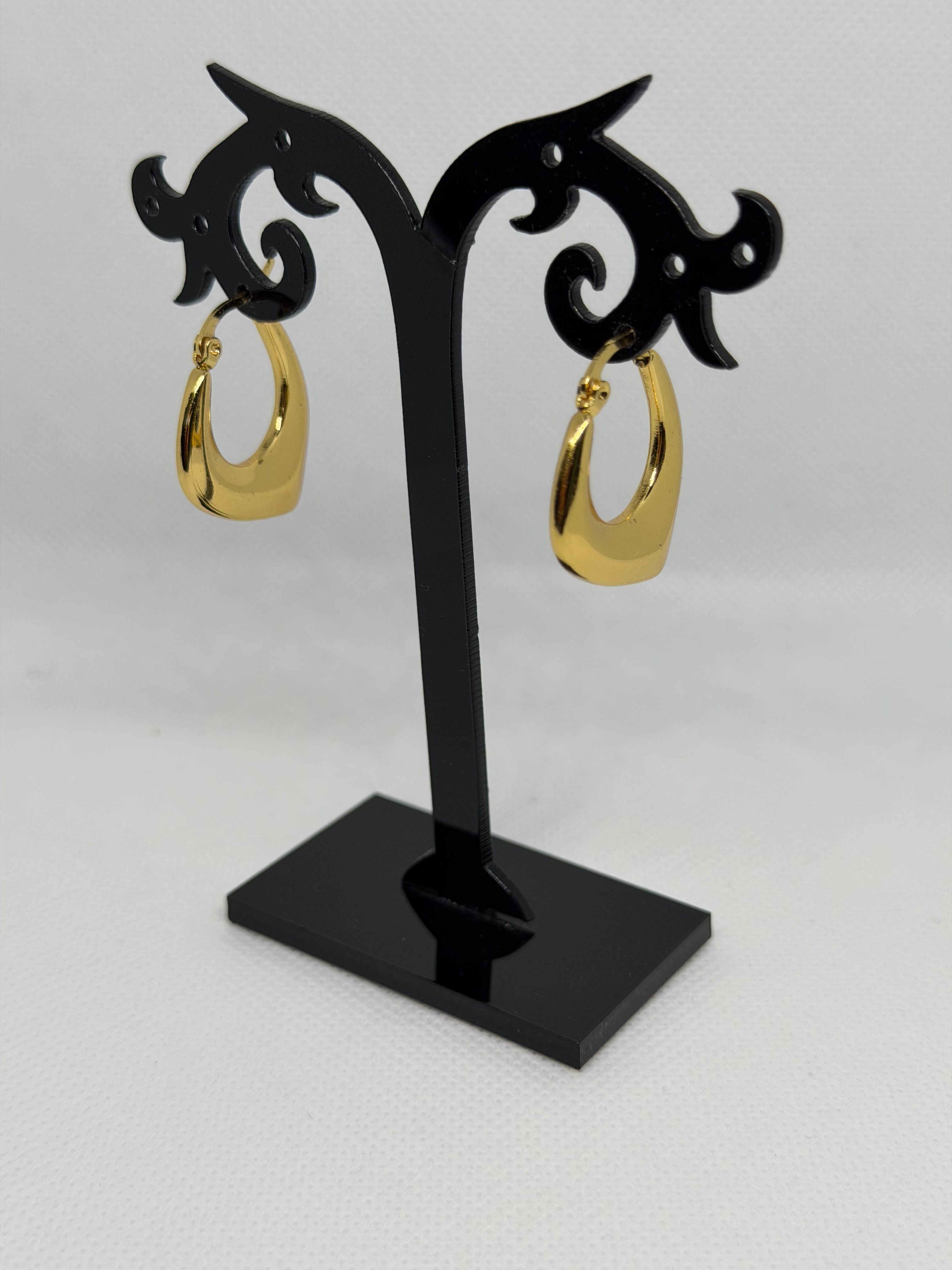 Orecchini gancio gold