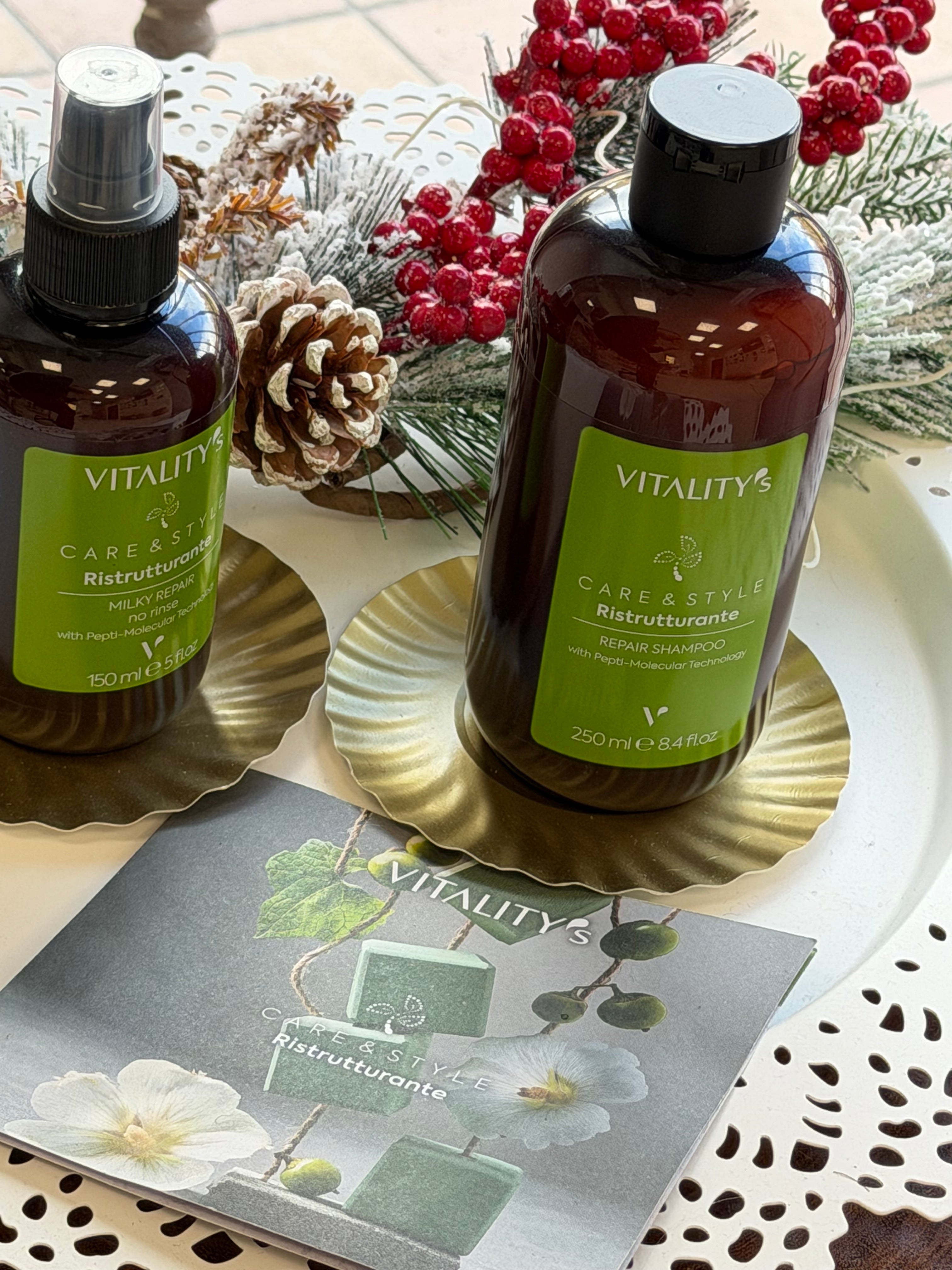 Shampoo e milky ristrutturante