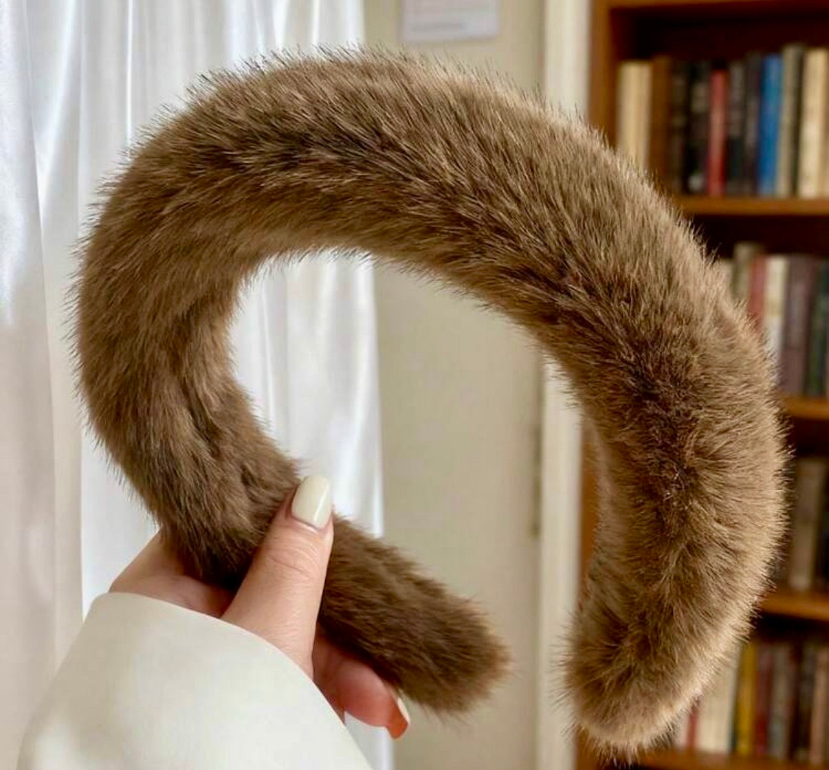 Cerchietto simil visone