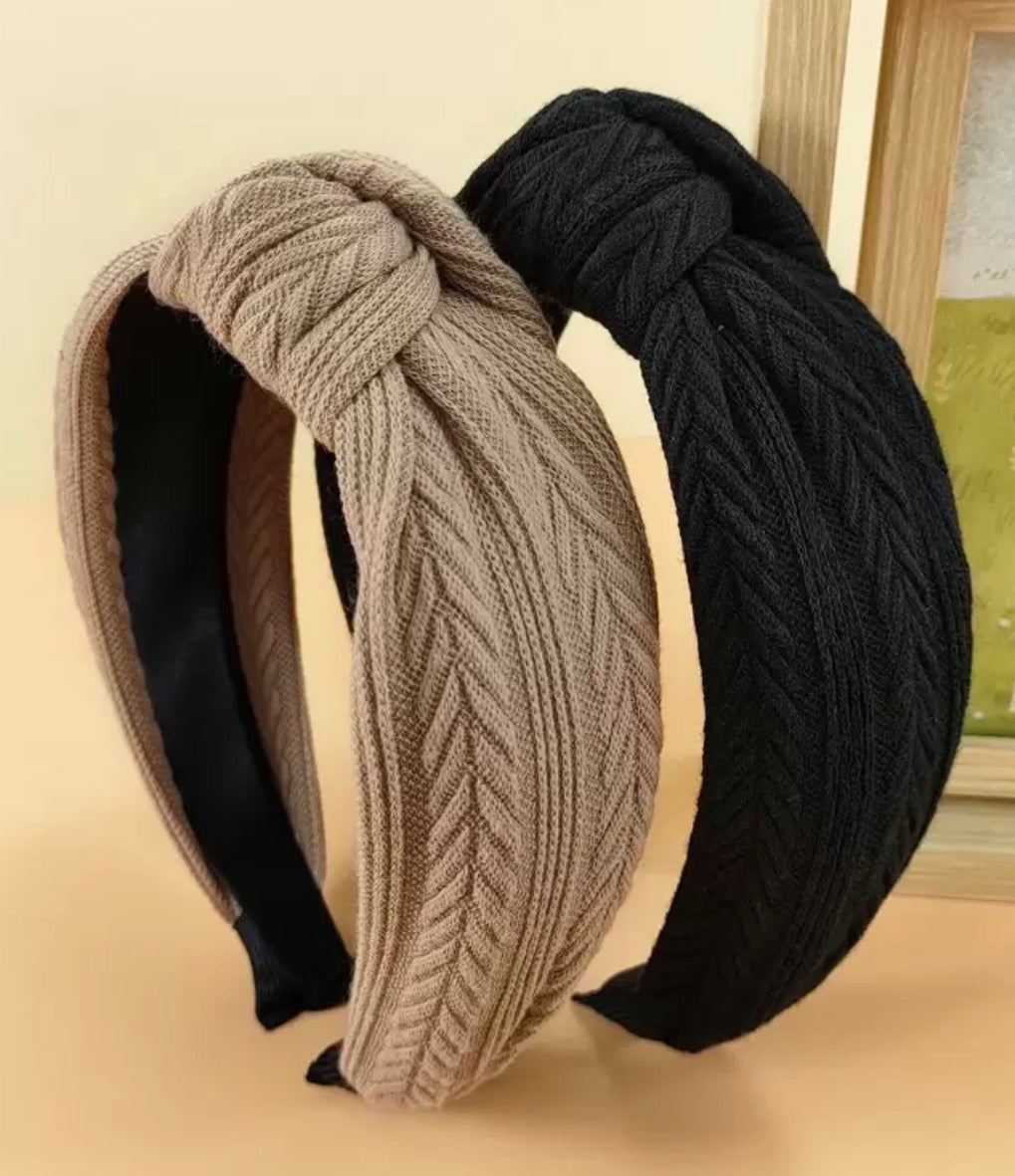 Cerchietto nodo invernale