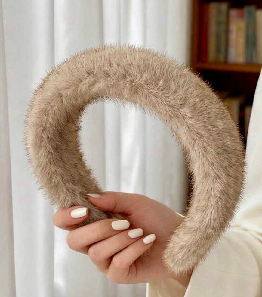 Cerchietto simil visone