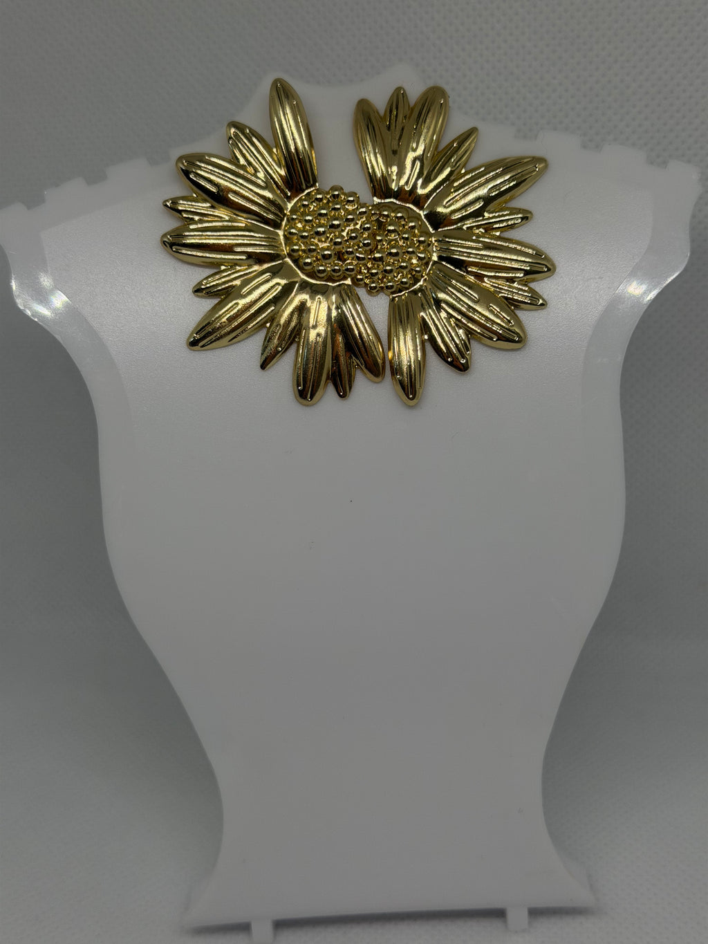 Orecchini fiore gold
