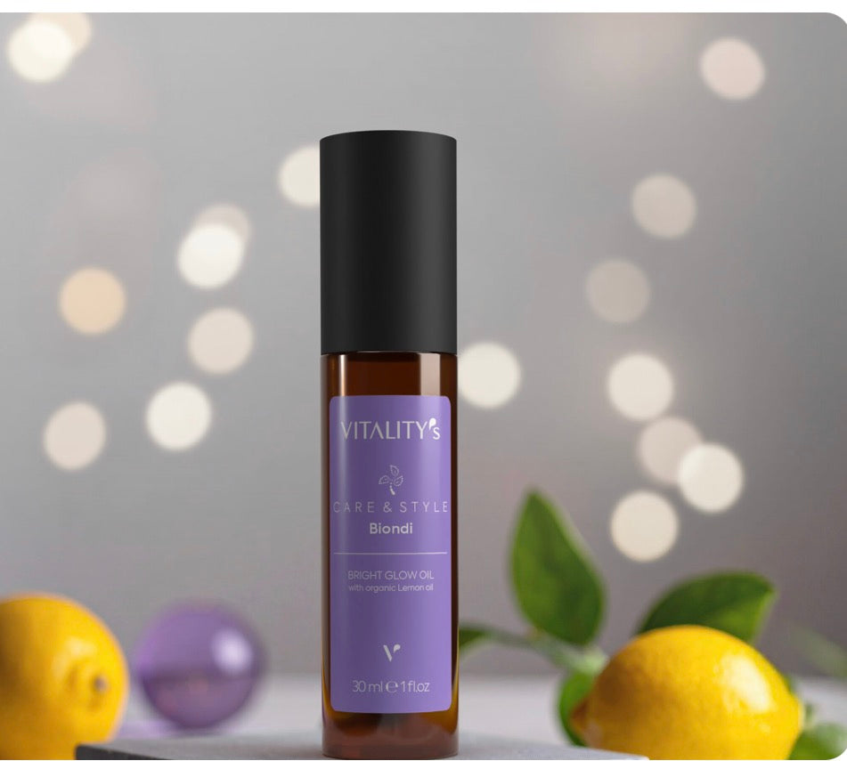 Olio per capelli biondi